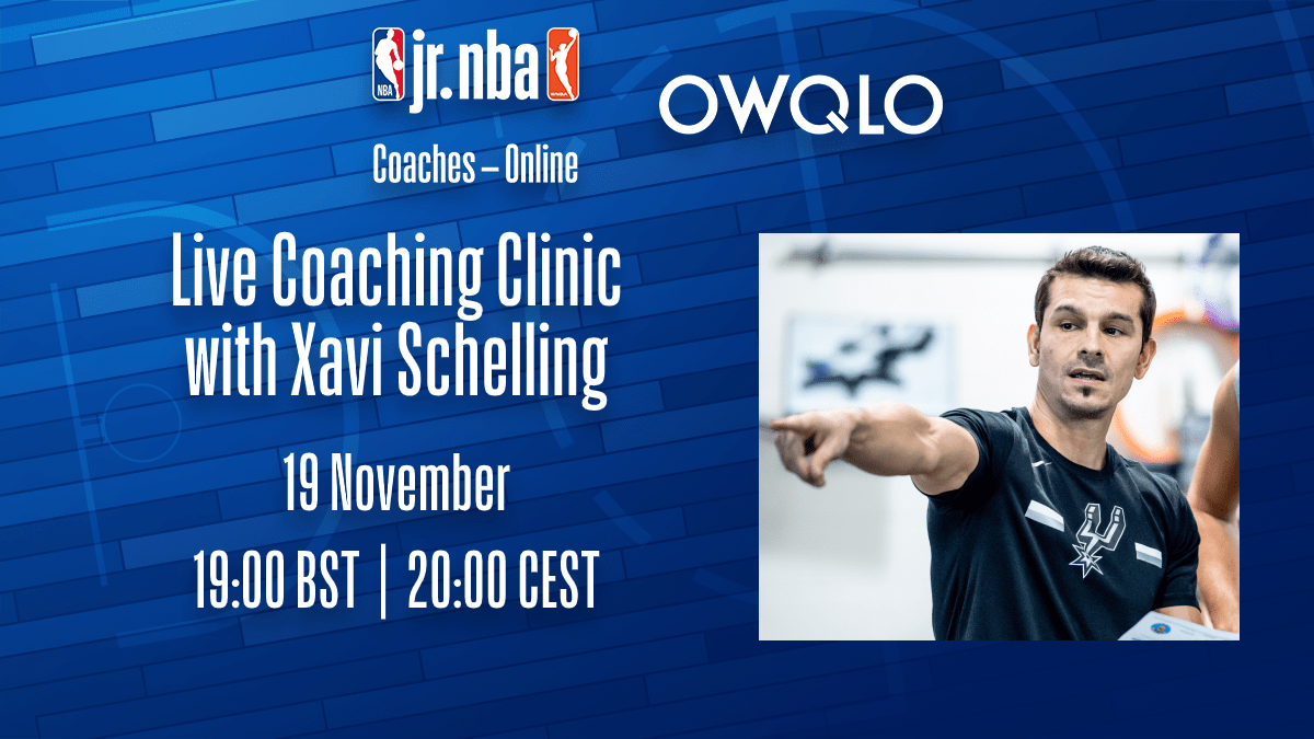 Jr NBA Coaches Xavi Schelling