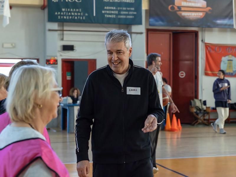 Γαζής: «Το Walking Basketball 60+ περιορίζει την απομόνωση και ενισχύει την κοινωνική συνοχή»