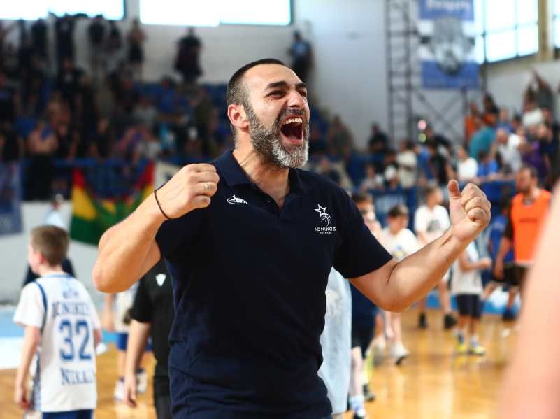 Καραχάλιος: «Το κίνητρο και η φιλοδοξία ήταν ακόμα μεγαλύτερα στον Ιωνικό Νίκαιας»
