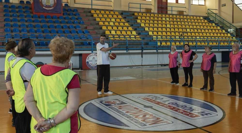 Ξεκίνησε η πρωτοποριακή δράση των ΚΑΠΗ του Δήμου Κερατσινίου-Δραπετσώνας «Πάμε Μπάσκετ;» με την υποστήριξη του Σ.Ε.Π.Κ.